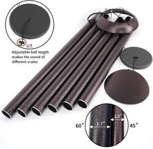 Load image into Gallery viewer, Elegant 60-Inch Deep Tone Wind Chimes - Perfect Outdoor Decoration Gift