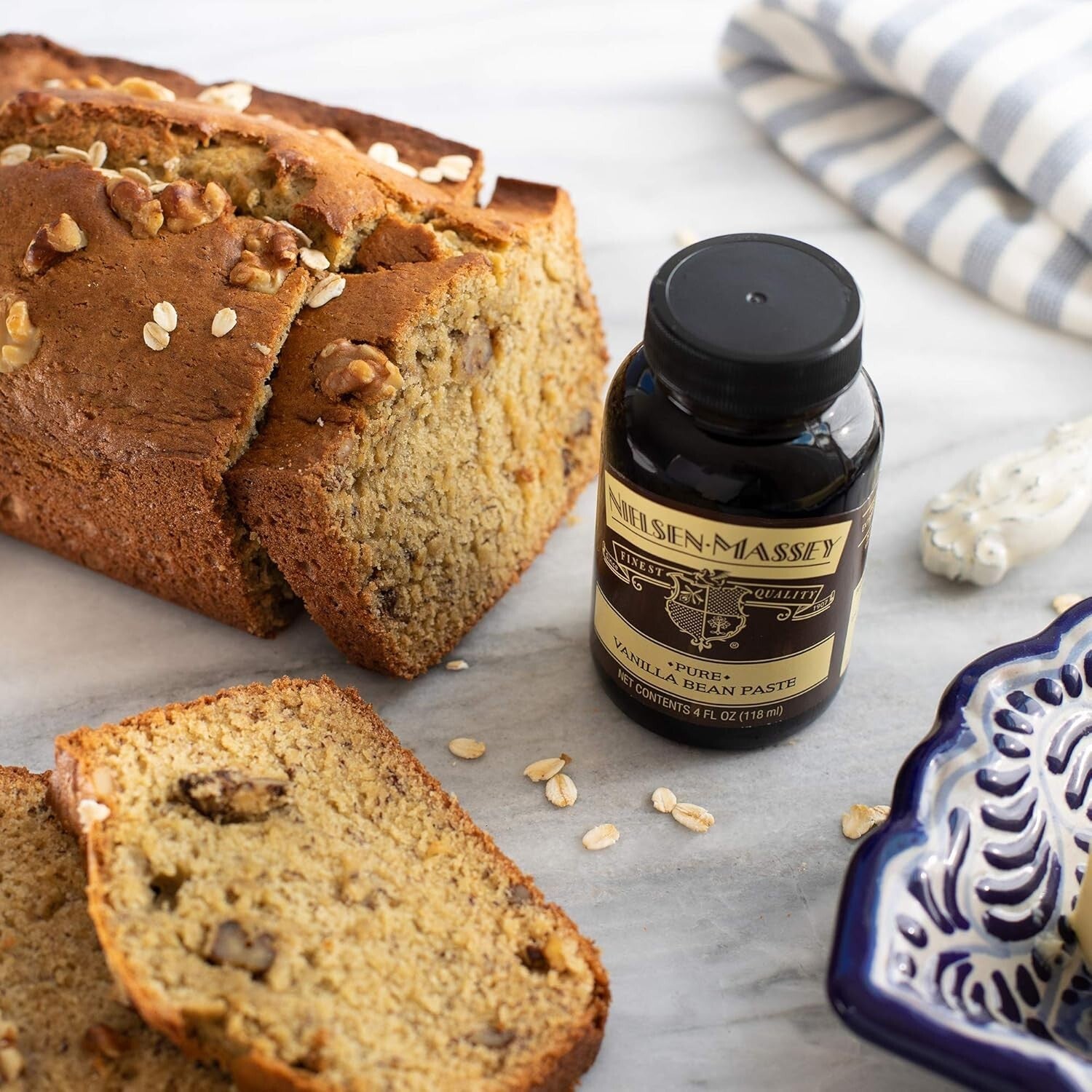 Thick Vanilla Bean Paste - 32 oz for Baking & Cooking with Bean Flecks