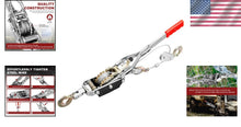 Load image into Gallery viewer, Versatile 4 Ton Winch - Perfect for Automotive Hoisting &amp; Construction Tasks