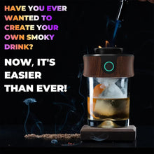 Load image into Gallery viewer, Electric Cocktail Smoker Kit with Torch - Elevate Whiskey &amp; Bourbon Flavors