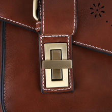 Load image into Gallery viewer, Multifunctional Laptop Backpack &amp; Satchel for Women - 15.6 Inch Vegan Leather