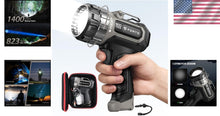 Load image into Gallery viewer, Lightweight Handheld Spotlight with Adjustable Focus &amp; Long-Lasting Battery Life