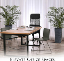 Load image into Gallery viewer, Elegant Tall Resin Planters - 27.5” Dark Grey Pots for Indoor &amp; Outdoor Use