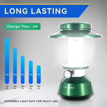 Load image into Gallery viewer, Portable 360-Degree LED Lantern - 30 Hour Battery &amp; USB Charging Capability