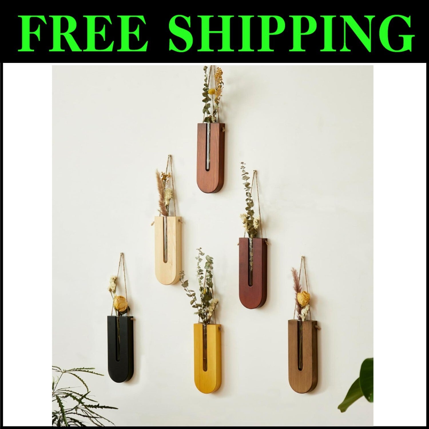 Handcrafted Wall Hanging Planters for Indoor Decor – Lightweight and Chic