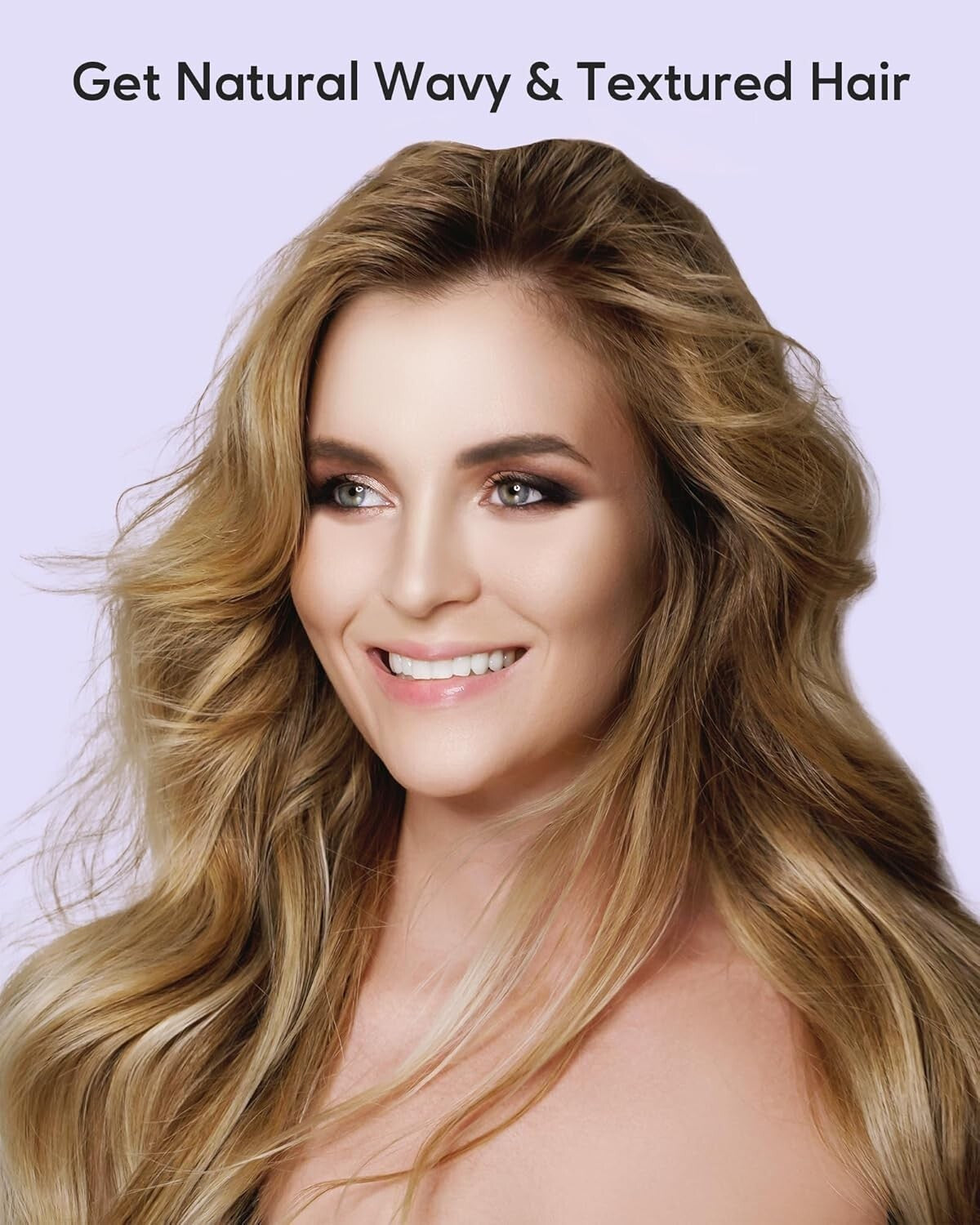 Effortless Curls & Volume: Dual Temp Heated Round Brush for Medium-Length Hair