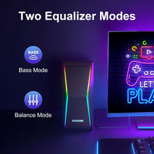 Load image into Gallery viewer, Immersive Multimedia Speakers with Dynamic Lighting &amp; Dual Bluetooth/AUX Input