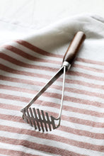 Load image into Gallery viewer, Durable Mini Masher with Riveted Walnut Handle - Nostalgic Cooking Essential