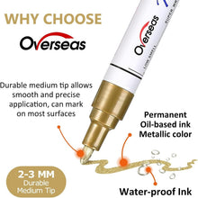 Load image into Gallery viewer, Versatile 54-Pack Permanent Paint Markers for All Crafts – Oil-Based Ink
