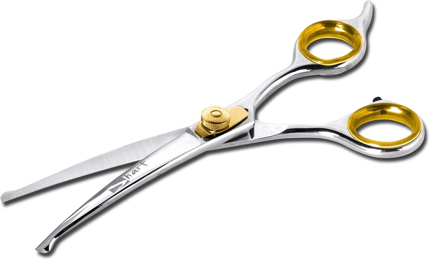Professional 6.5" Stainless Steel Dog Grooming Scissors with Rounded Tips