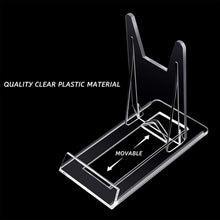Load image into Gallery viewer, Durable Clear Acrylic Stands - 72 Pack Perfect for Photos, Plates &amp; Artwork