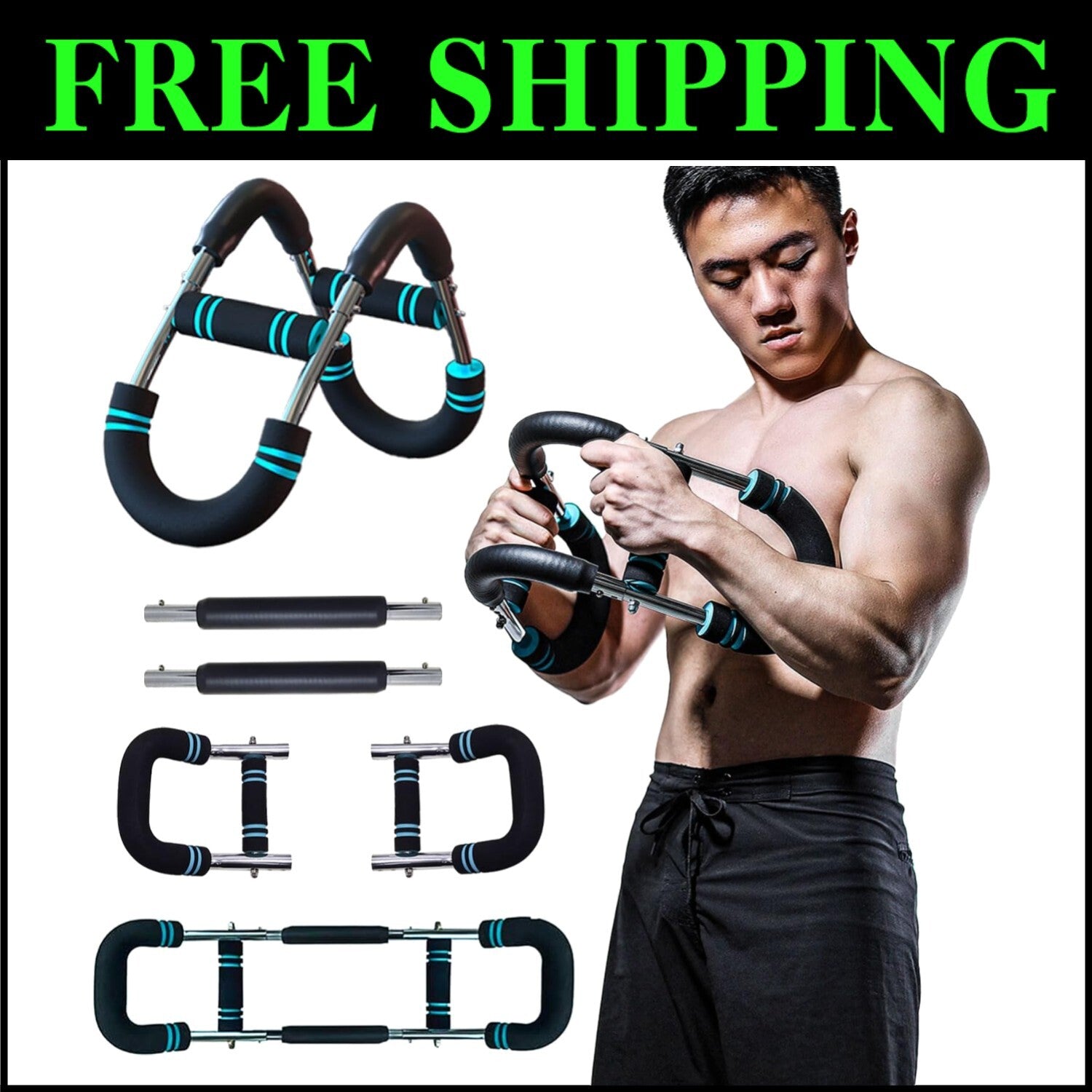 Ultimate Portable Upper Body Strength Training Machine - Adjustable Resistance