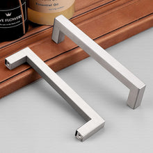 Load image into Gallery viewer, Durable 5-Inch Hole Center Stainless Steel Handles - 20 Count Brushed Finish