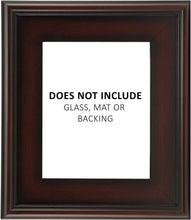 Load image into Gallery viewer, Professional 8x10 Picture Frame in Mahogany – Ideal for Canvas Art Display