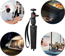 Load image into Gallery viewer, Compact Adjustable Tripod Stand for Capsule Projectors - Lightweight &amp; Portable