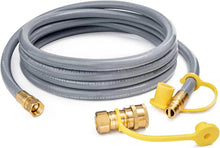 Load image into Gallery viewer, Safe &amp; Reliable 12ft Natural Gas Hose with Low Pressure Performance for Grills