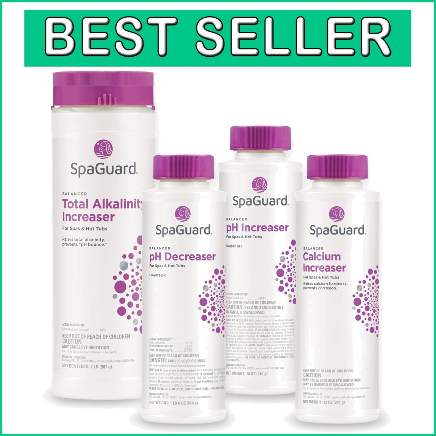 Balancer Bundle: pH Decreaser, pH Increaser & Alkalinity Treatment Gel