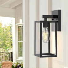 Load image into Gallery viewer, Energy-Efficient Waterproof Wall Mount Lights - Modern Black Sconces 2 Pack
