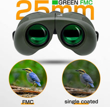 Load image into Gallery viewer, Lightweight 10x25 Binoculars for Kids &amp; Adults - Ideal for Sports &amp; Travel