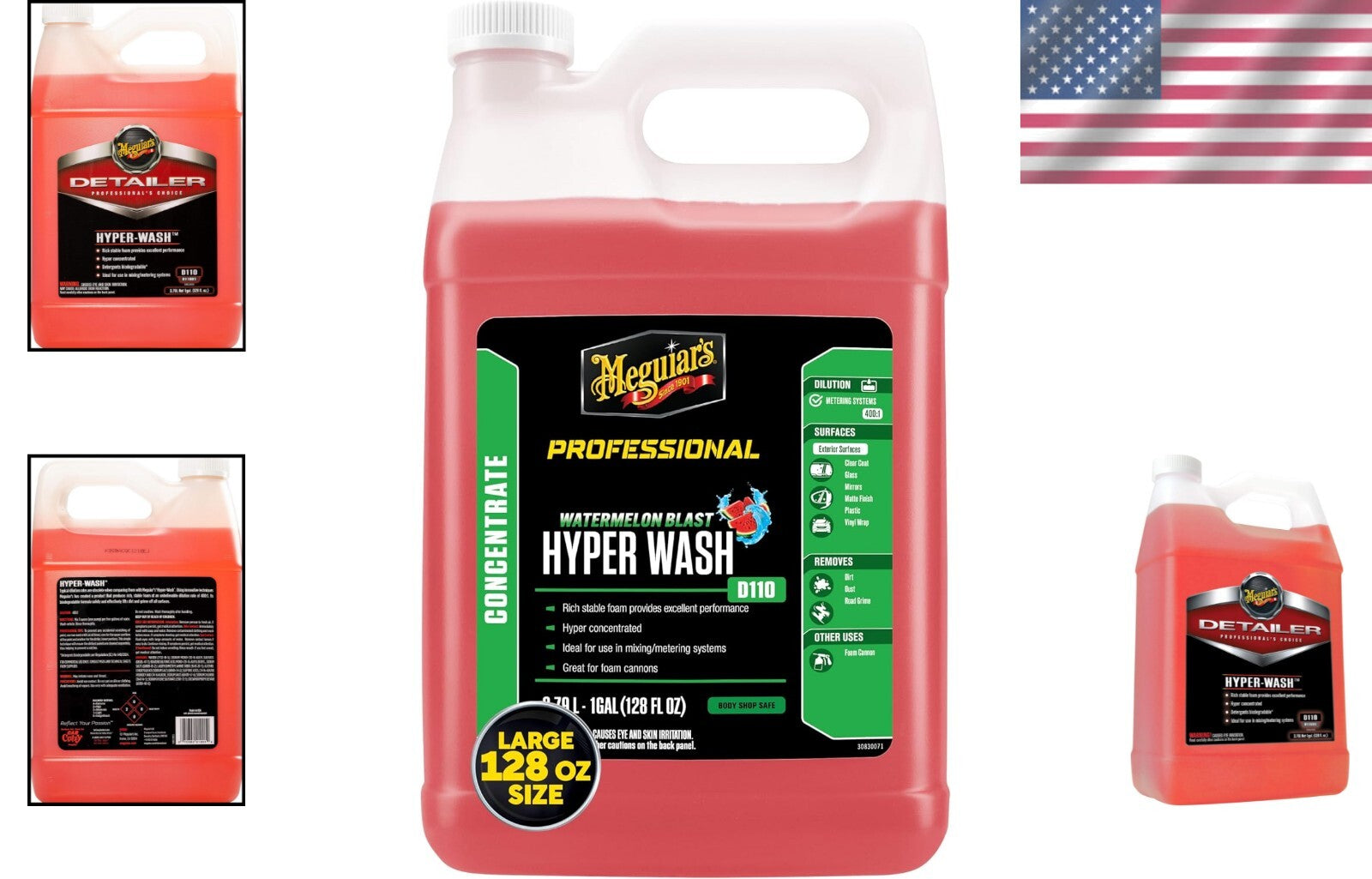 Eco-Friendly Hyper-Wash Foaming Car Wash for a Glossy, Wax-Preserving Shine