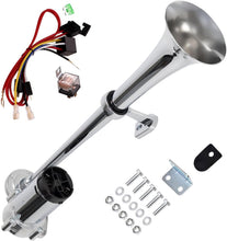 Load image into Gallery viewer, Universal 12V Heavy-Duty Train Horn with Compressor - 150dB for Any Vehicle