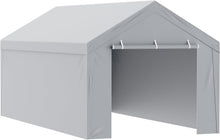 Load image into Gallery viewer, Robust 10x20 ft Carport Canopy Cover with Durable Side Wall for Outdoor Shelter