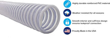 Load image into Gallery viewer, Durable 20 FT Pool Filter Pump Hose - Heavy-Duty Kink-Proof Design Incl. Clamps