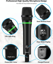 Load image into Gallery viewer, Durable Metal Wireless Microphone - Rechargeable &amp; Ideal for Public Speaking