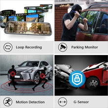 Load image into Gallery viewer, Advanced 1080P Mirror Dash Cam with G-Sensor &amp; Super Night Vision Features