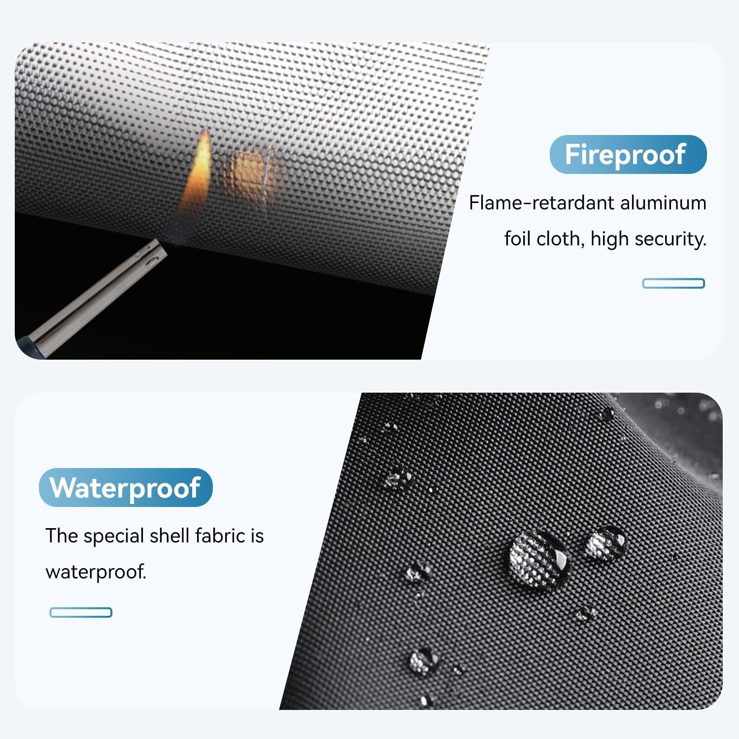 Flame-Retardant 3D Printer Cover for Enhanced Stability - Easy Setup and Storage