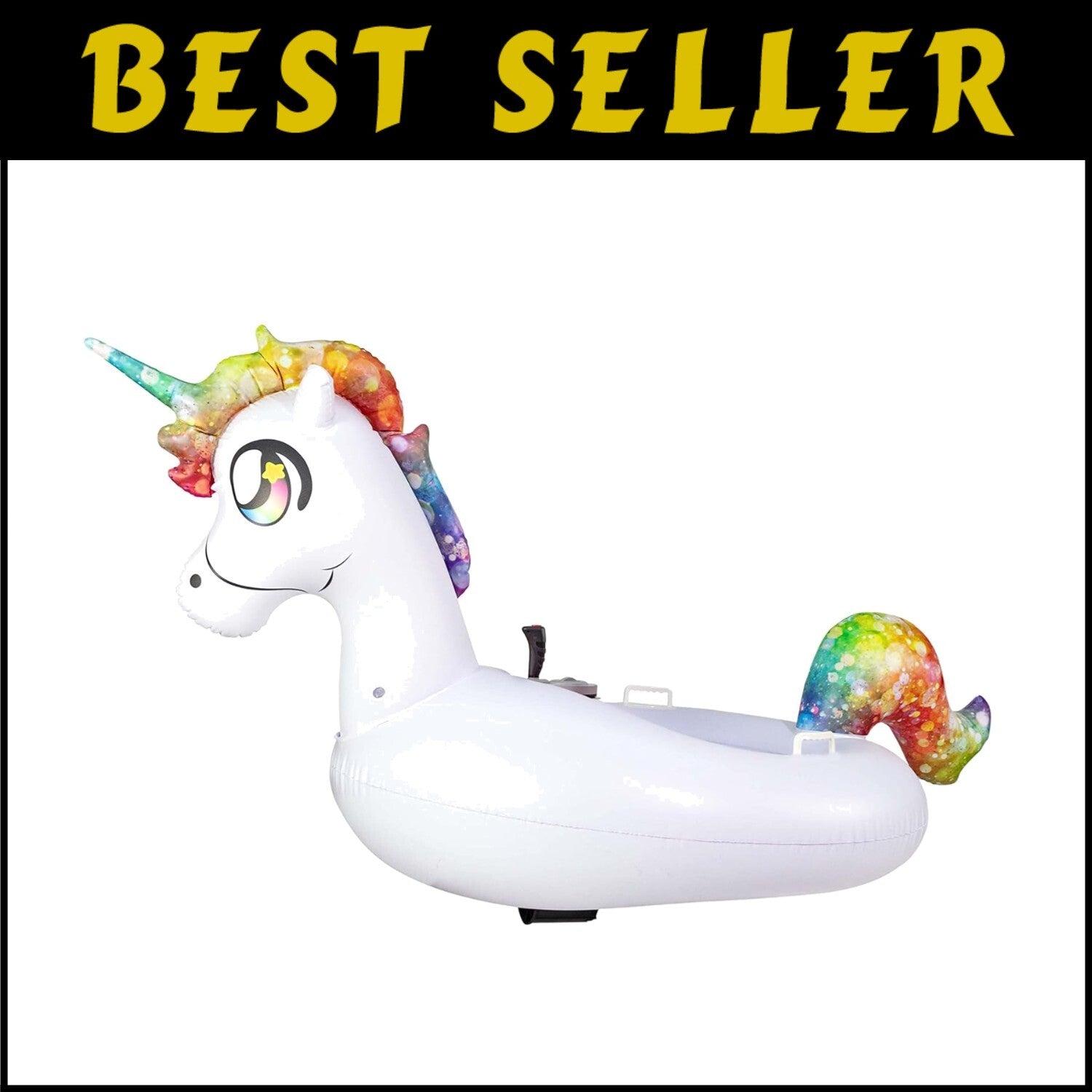 Durable 250 lb Capacity Motorized Unicorn Pool Float - Fun for Adults
