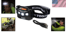 Load image into Gallery viewer, Rechargeable 400 Lumen LED Headlamp with Adjustable Strap for Outdoor Adventures