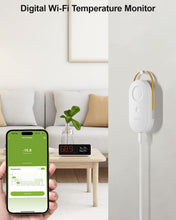 Load image into Gallery viewer, Digital Freezer Alarm with Remote App Notification and 2-Year Logging - 2 Pack