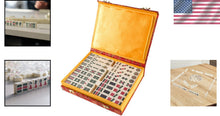 Load image into Gallery viewer, Family-Friendly Mahjong Game Set with 146 Tiles &amp; Beautiful Storage Case