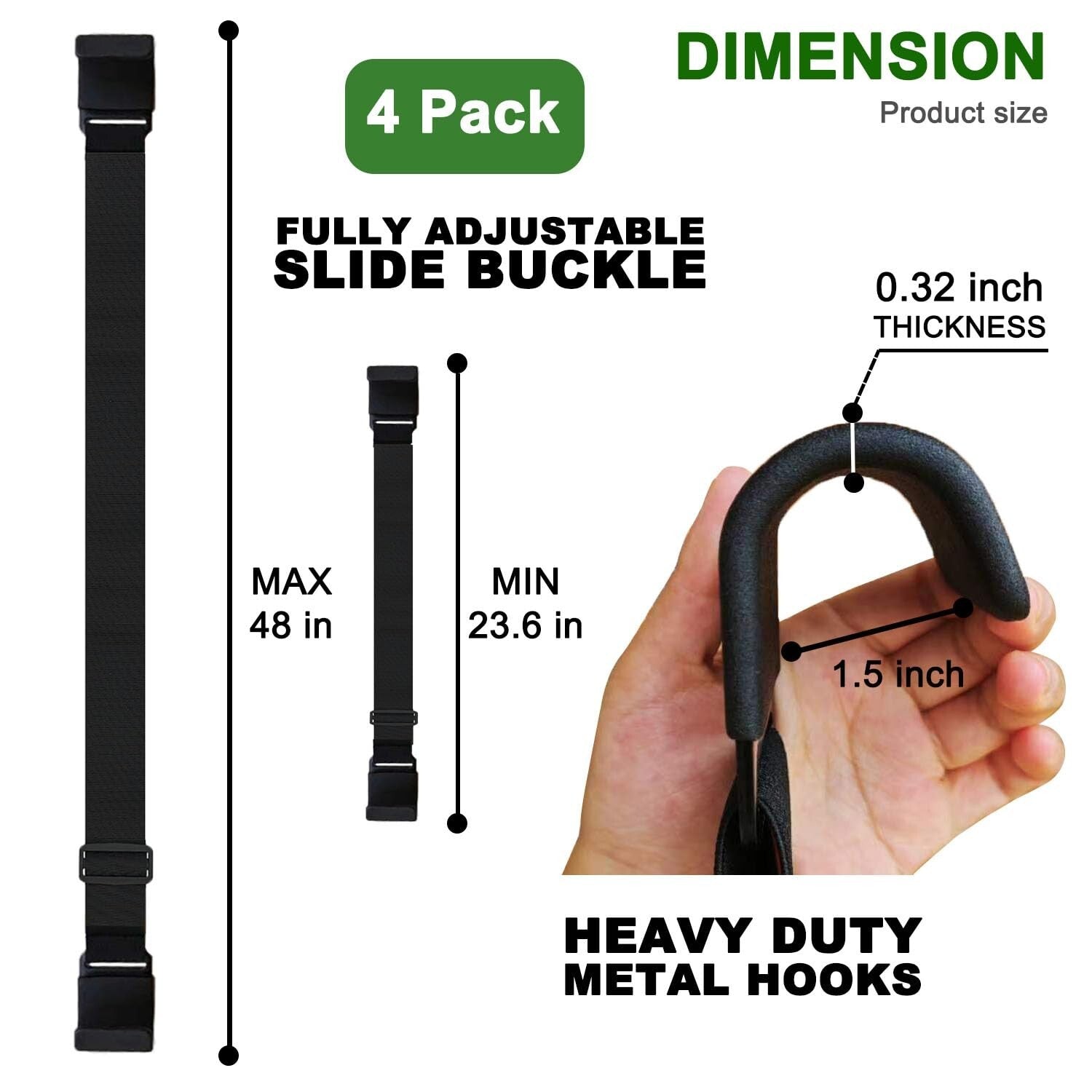 Effective Double Claw Design Trash Can Locks – Universal Fit for 28-96 Gallons