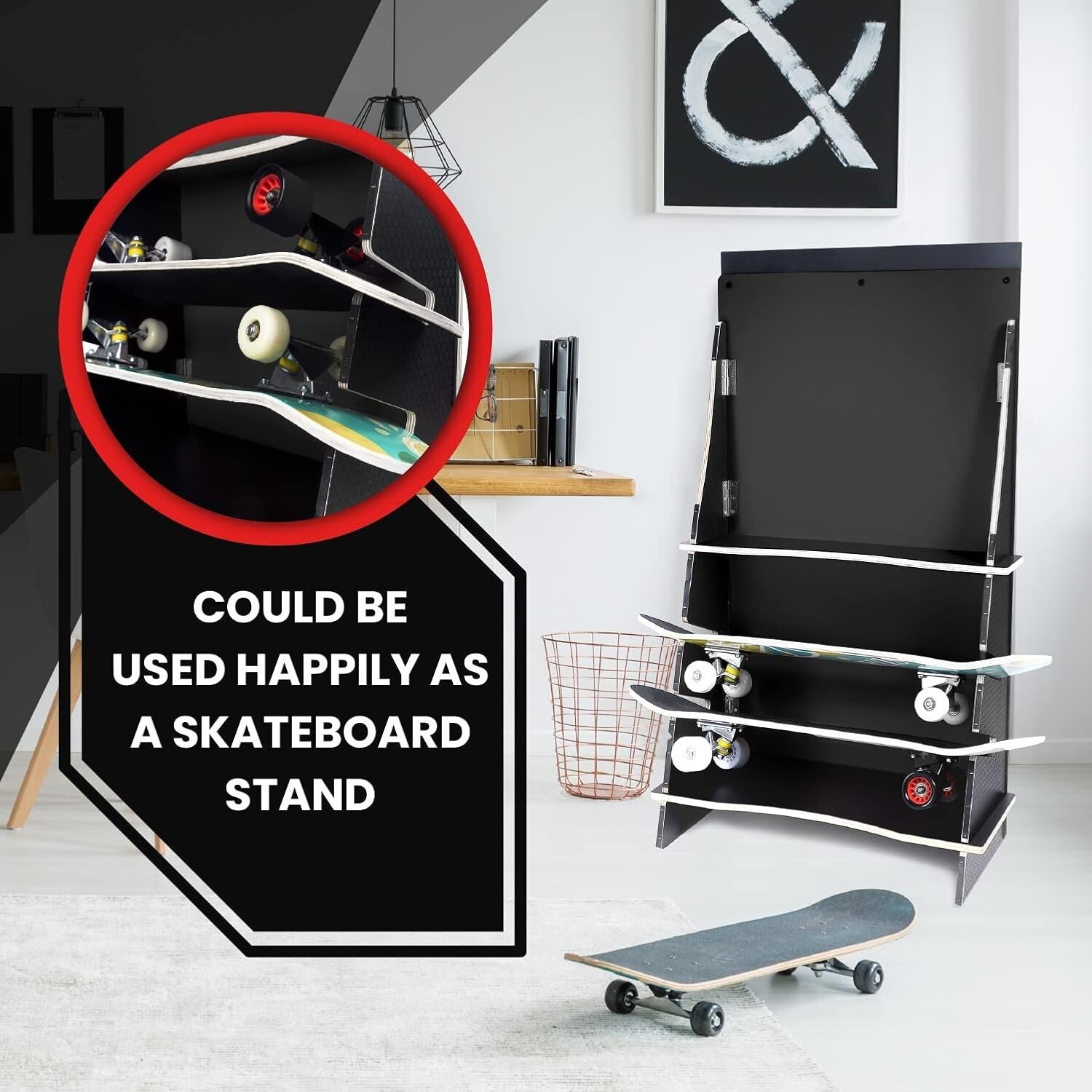 Sturdy Wood Skate Ramp - Multi-Use Design for Scooters, RC Cars, and More!