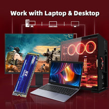 Load image into Gallery viewer, High-Performance 1TB NVMe SSD - 3500MB/s Speed, Ideal for Desktops &amp; Laptops