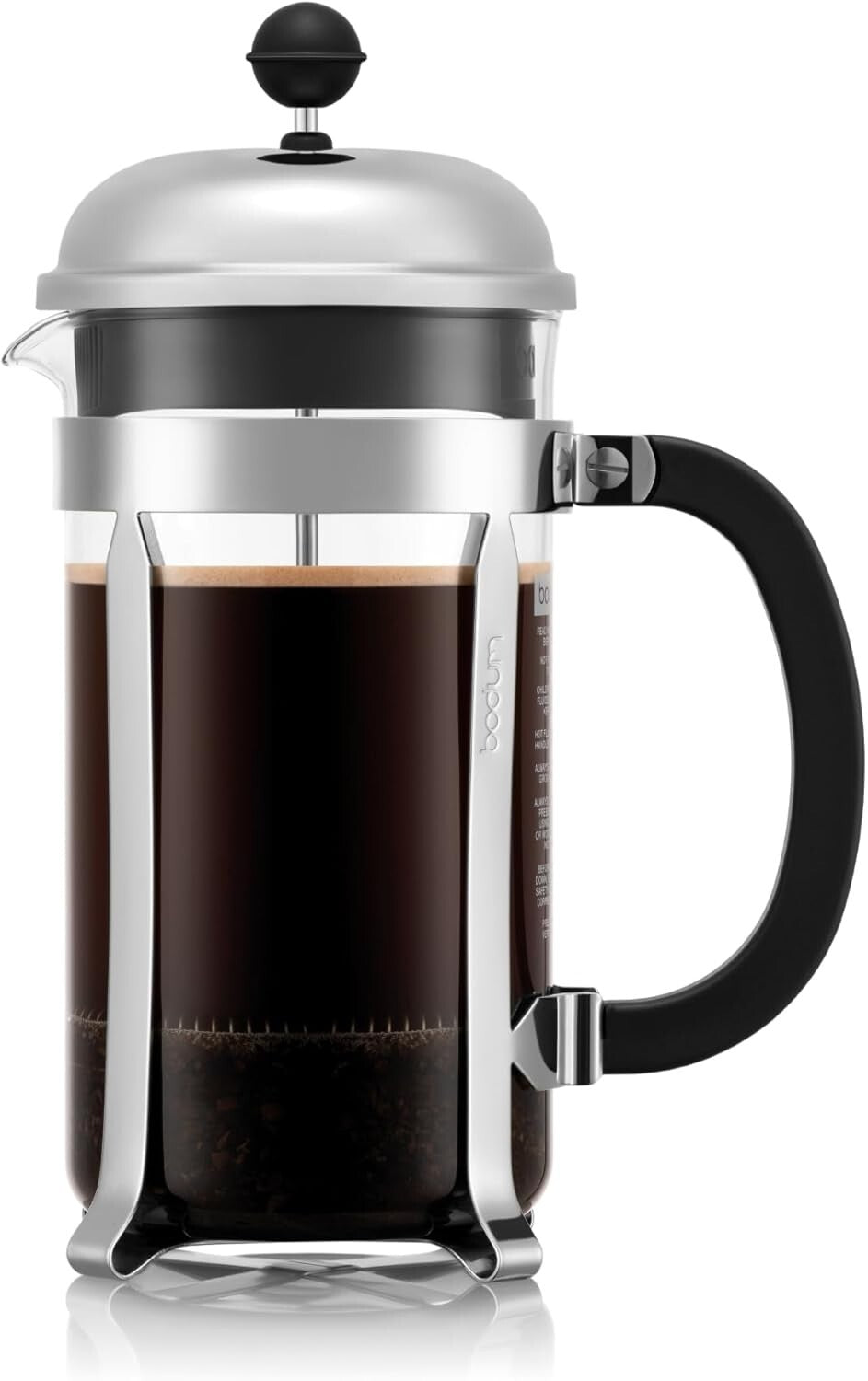 Durable 34oz Borosilicate Glass French Press Coffee Maker - Timeless Style