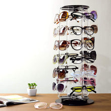 Load image into Gallery viewer, High-Capacity Clear Acrylic Sunglasses Rack for 24 Pairs - Stylish Organizer