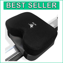 Load image into Gallery viewer, Ergonomic Rowing Machine Seat Pad - Memory Foam, Washable &amp; Fits All Models