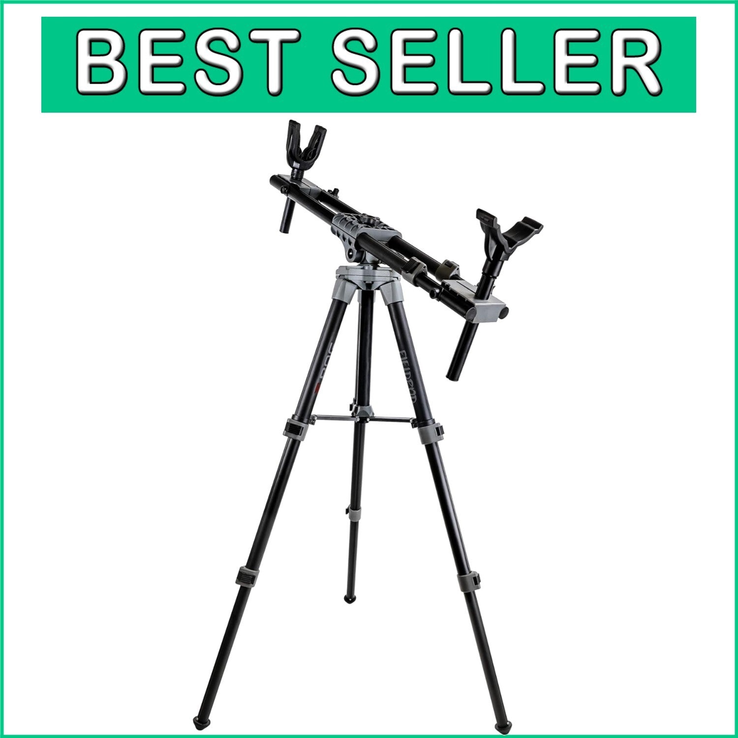 Durable Aluminum Gun Rest with Adjustable Height for Versatile Outdoor Use