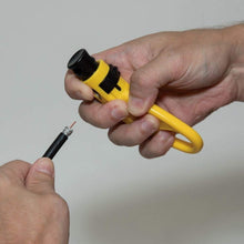 Load image into Gallery viewer, Complete Coax Install &amp; Test Kit: Stripper, Crimper, Tester - Portable Solution
