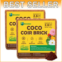 Load image into Gallery viewer, Versatile Coco Coir Potting Medium - Expands 18 Gallons for All Garden Projects