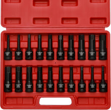 Load image into Gallery viewer, Versatile 20-Piece 1/2" Drive Allen Bit Set - Chrome Moly Steel Construction