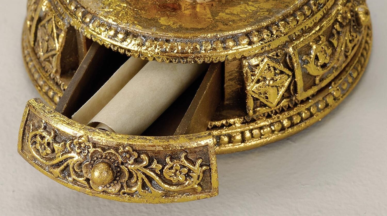 St. Jude Figure on Base - 10.75" Elegant Resin Statue for Home & Office Decor