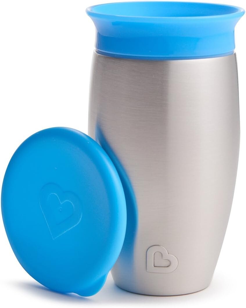 Blue/Green Miracle Insulated 360 Sippy Cup - Perfect for Active Toddlers