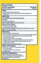 Load image into Gallery viewer, Prescription Strength Athlete's Foot Powder - 2% Miconazole Nitrate for 8 Packs