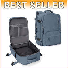 Load image into Gallery viewer, Multi-Functional Business Backpack for Women - Waterproof &amp; Organized for Travel