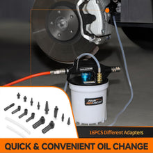 Load image into Gallery viewer, Efficient 2L Vacuum Brake Bleeder Kit with Built-in Silencer and Adapters