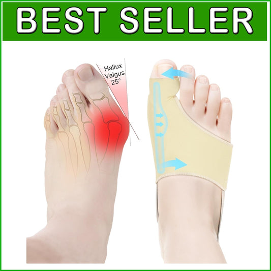 Breathable Bunion Splint for Men & Women - Effective Hallux Valgus Pain Relief